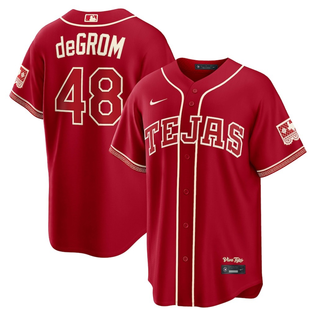 MLB Texas Rangers Jacob deGrom 2026 City Connect Premium Jersey