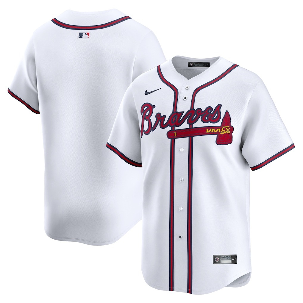 MLB Atlanta Braves Home Preium Jersey