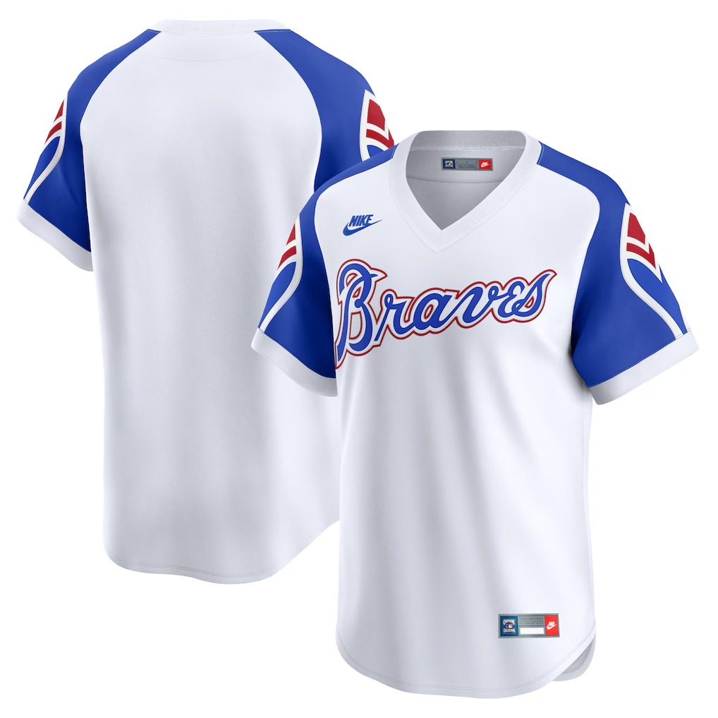 MLB Atlanta Braves Limited Cooperstown 1974 Premium Jersey