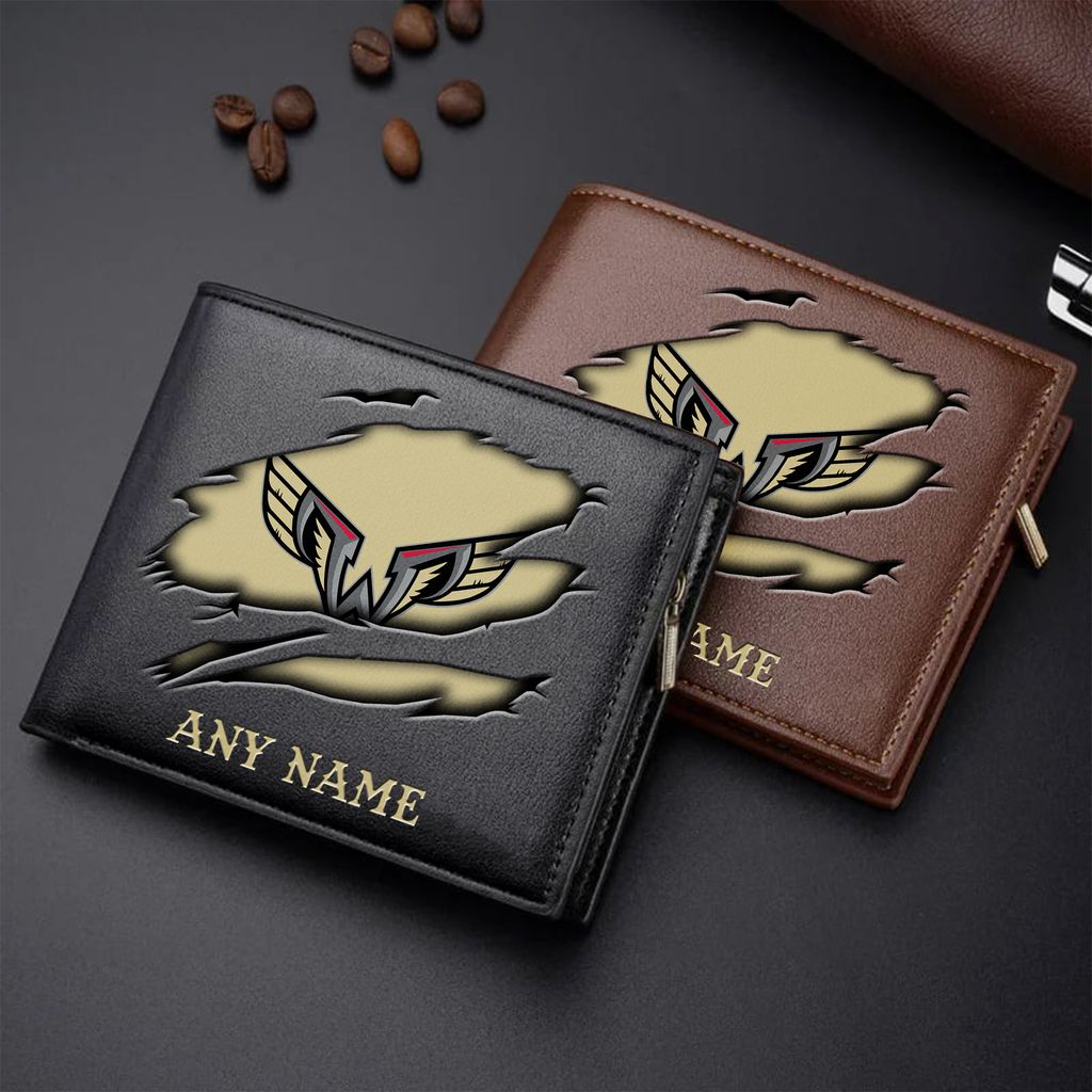 NLL Philadelphia Wings Personalized Name Leather Wallet ST2601