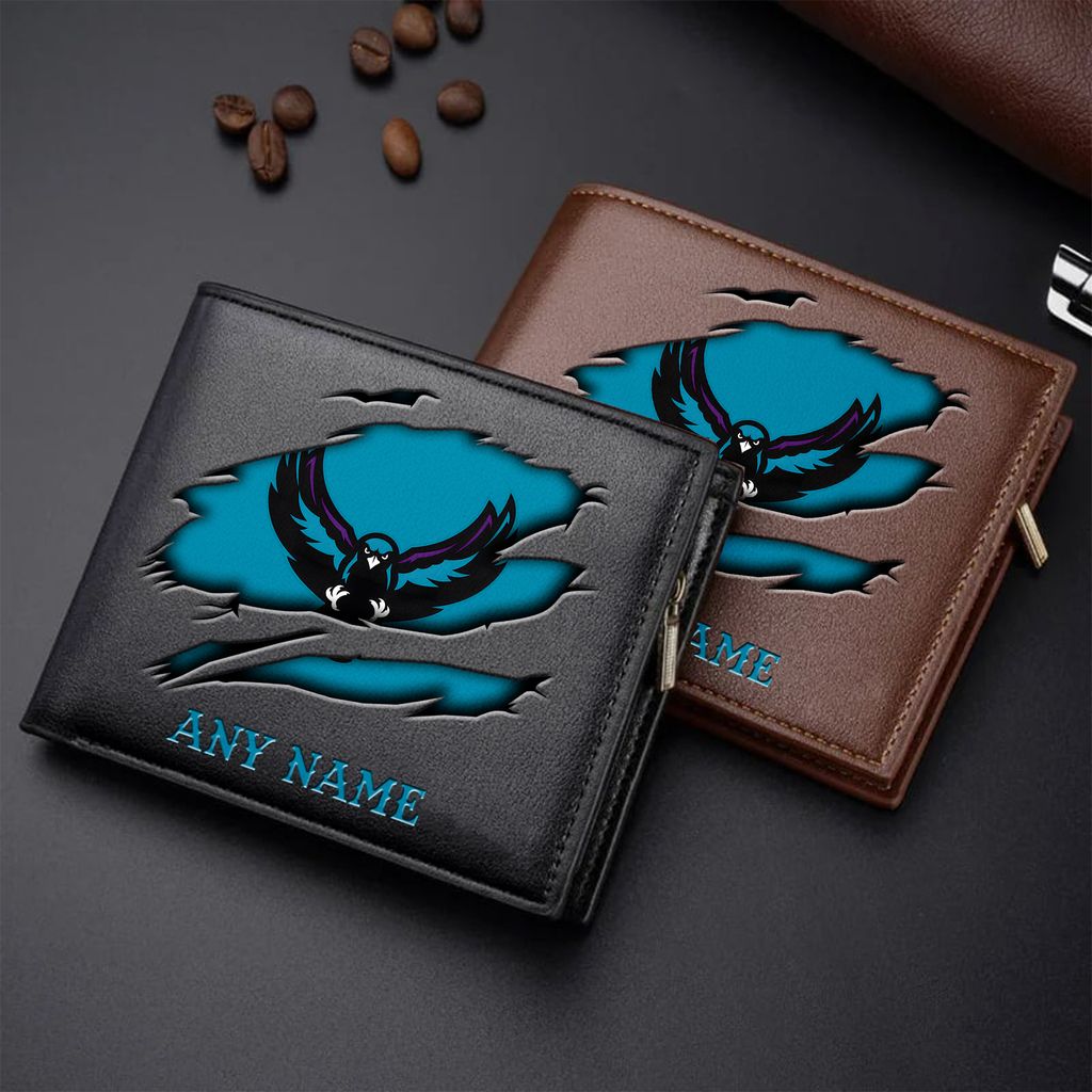 NLL Rochester Knighthawks Personalized Name Leather Wallet ST2601