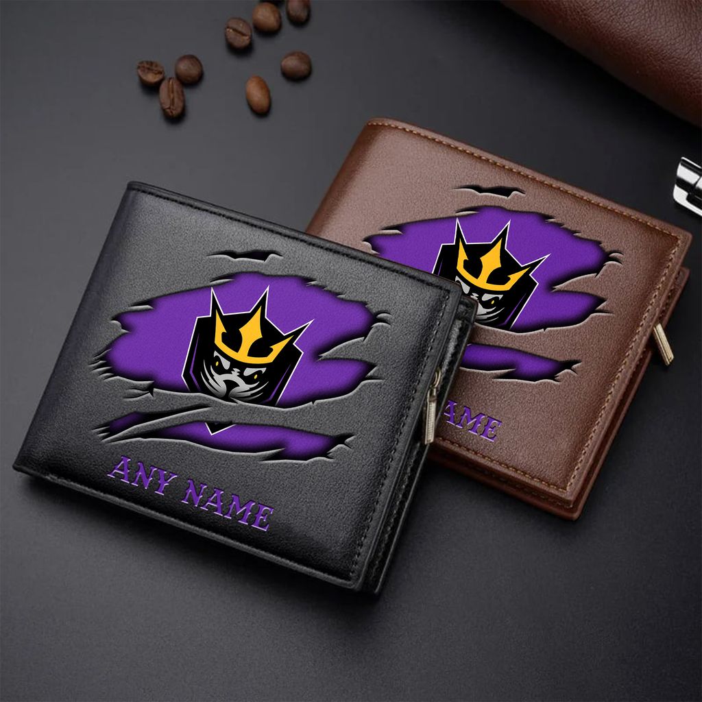 NLL San Diego Seals Personalized Name Leather Wallet ST2601