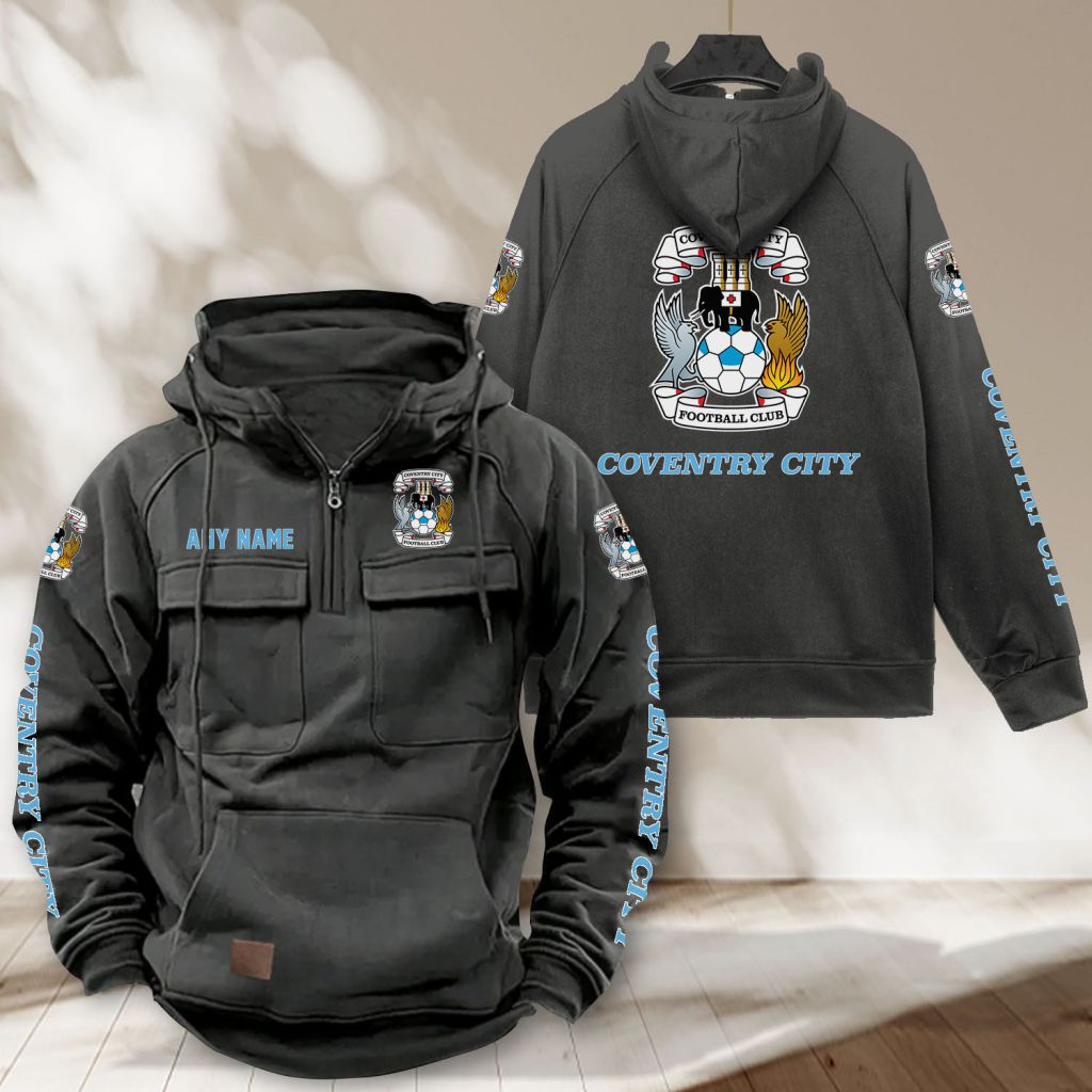 Coventry City Personalized Name Multi Color Polo Design ST2502