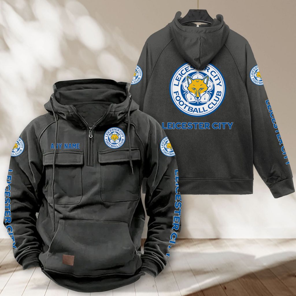 Leicester City Personalized Name Multi Color Polo Design ST2502