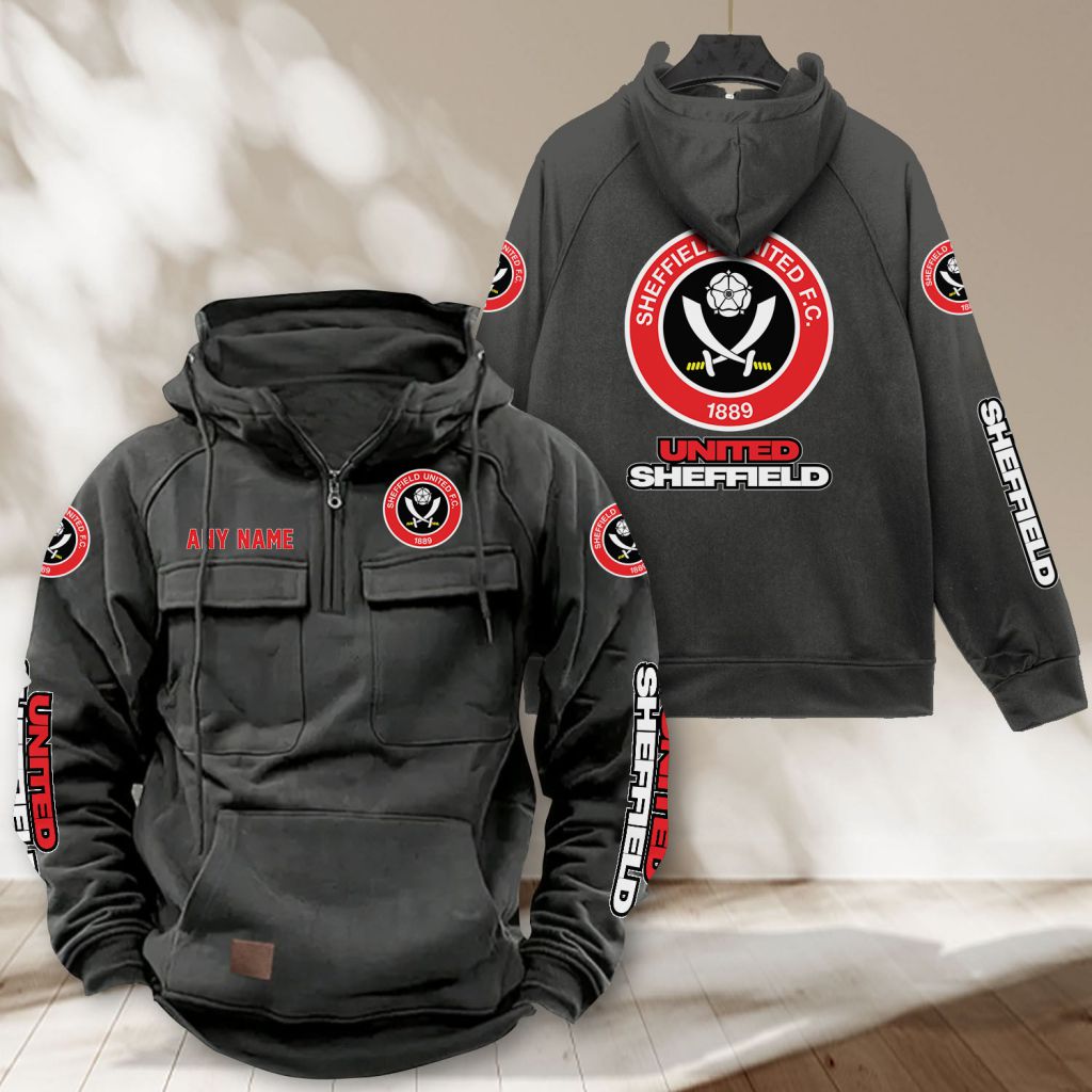 Sheffield United Personalized Name Multi Color Polo Design ST2502
