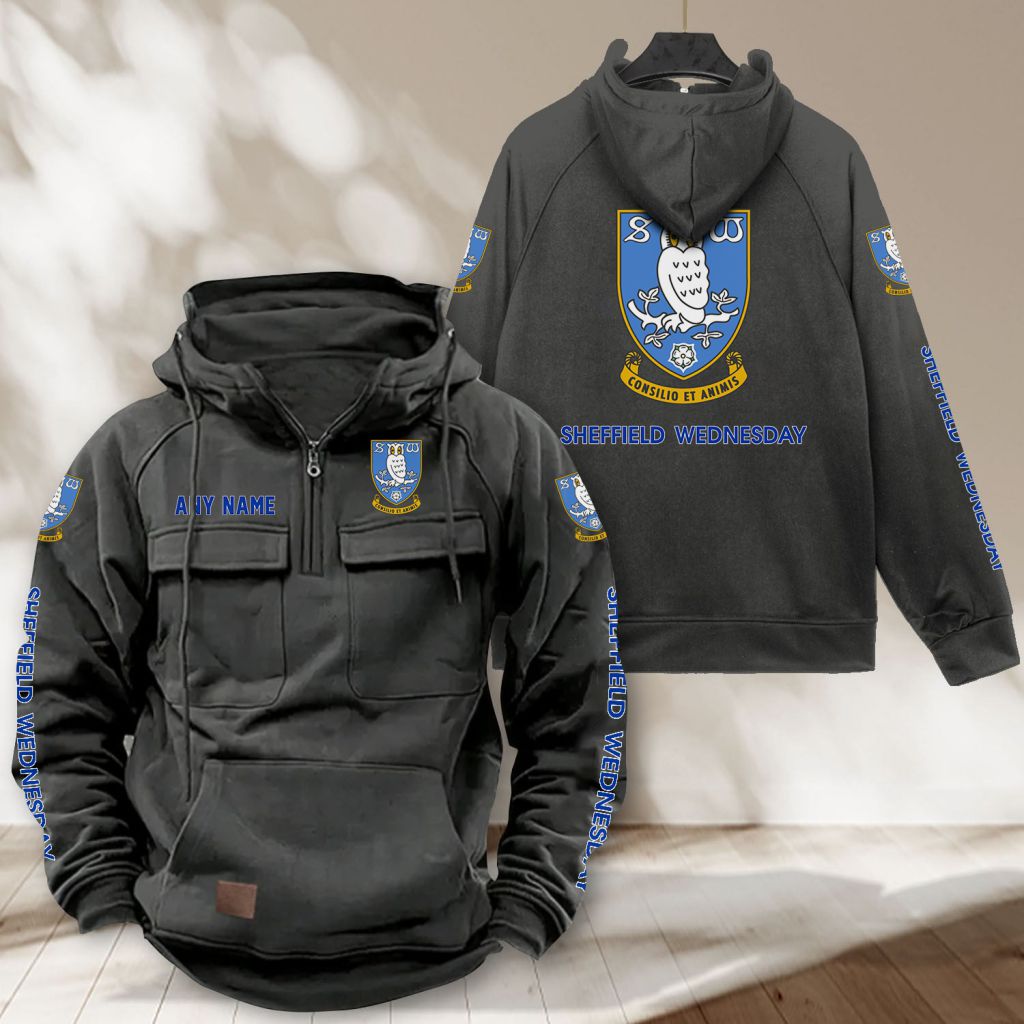 Sheffield Wednesday Personalized Name Multi Color Polo Design ST2502