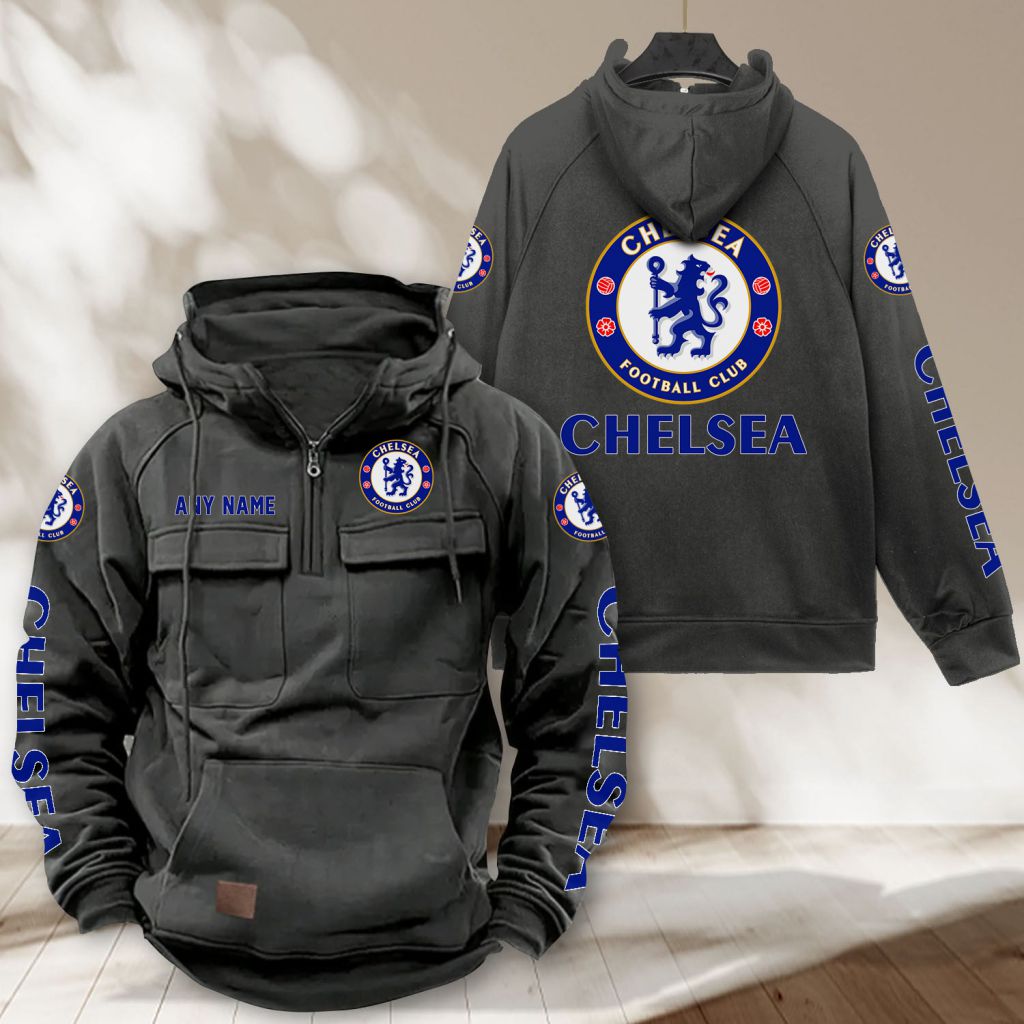 Chelsea Personalized Name Stripped Multi Color Polo Design ST2501