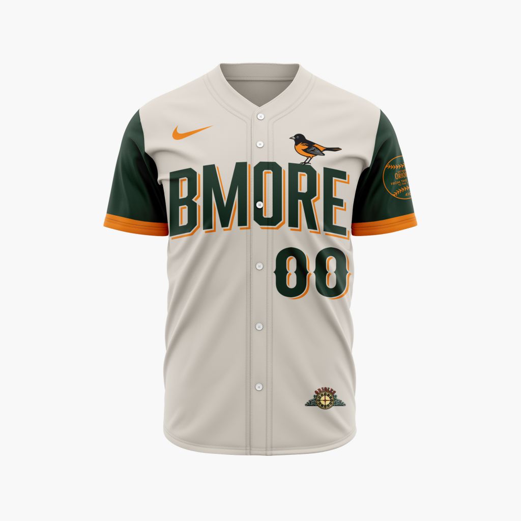 MLB Baltimore Orioles Personalized 2026 City Connect Design Baseball Jersey