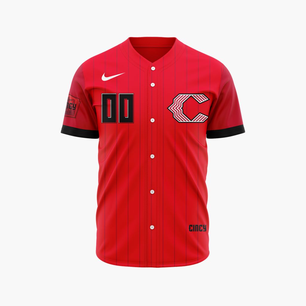 MLB Cincinnati Reds Personalized 2026 City Connect Design Baseball Jersey