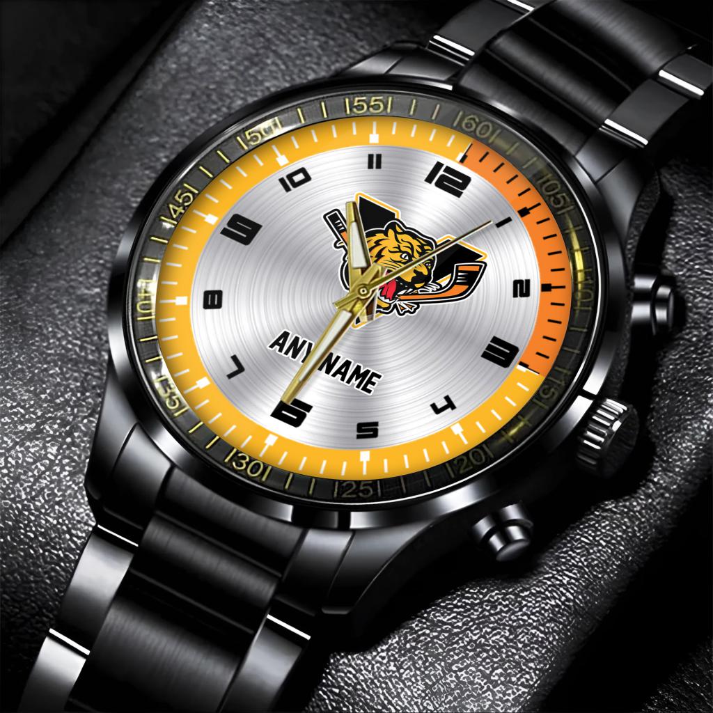 QMJHL Victoriaville Tigres Personalized Name Stainless Steel Watch ST2501