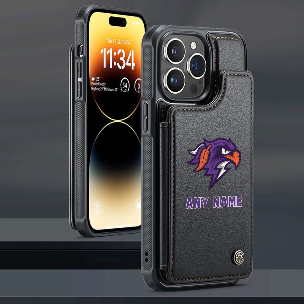 NLL Halifax Thunderbirds Personalized Name Leather Phonecase ST2601
