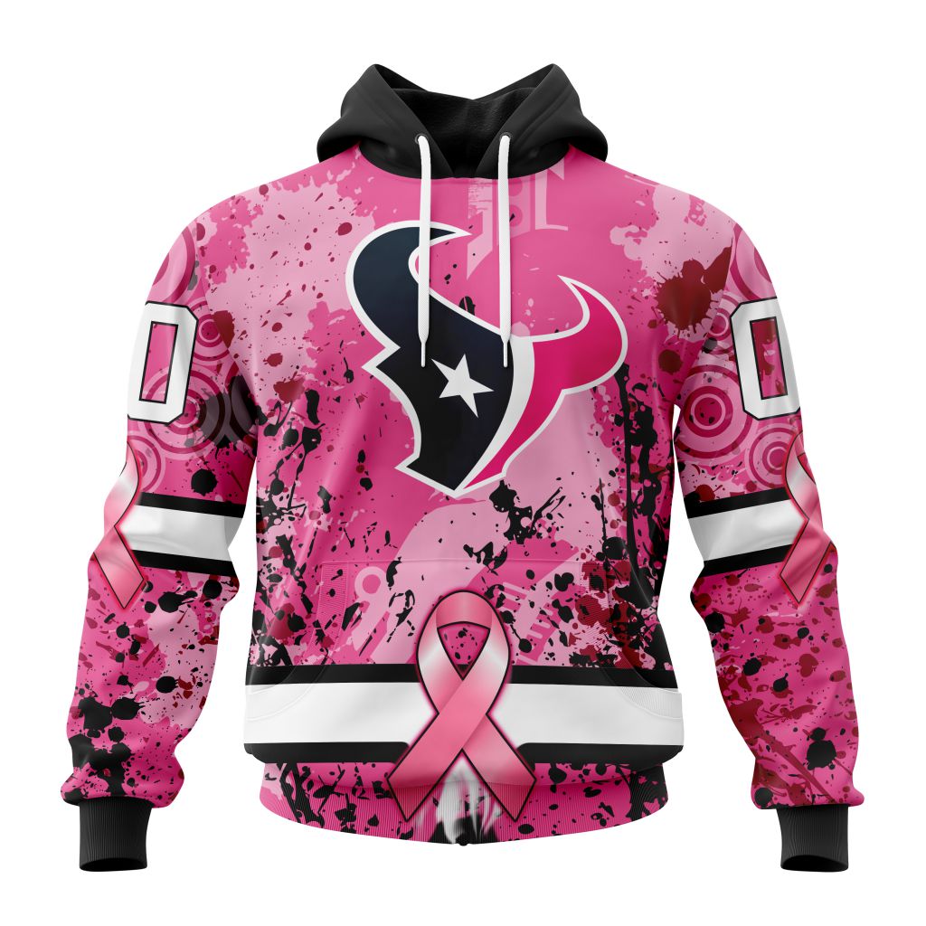 NFL New York Jets Personalized Special Design Paisley Design We Wear Pink  Breast Cancer Hoodie T Shirt - Growkoc