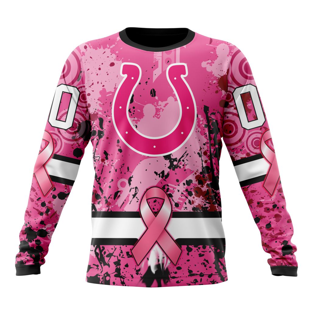 NFL Denver Broncos Personalized Special Design Paisley Design We Wear Pink  Breast Cancer Hoodie T Shirt - Growkoc