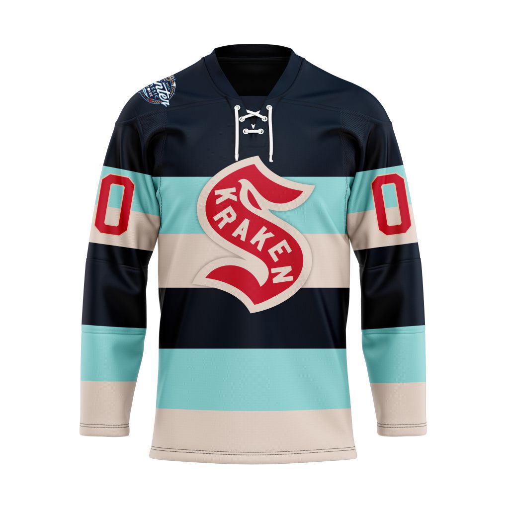 NHL Seattle Kraken 2024 Winter Classic Customized Hockey Jersey – Floda ...