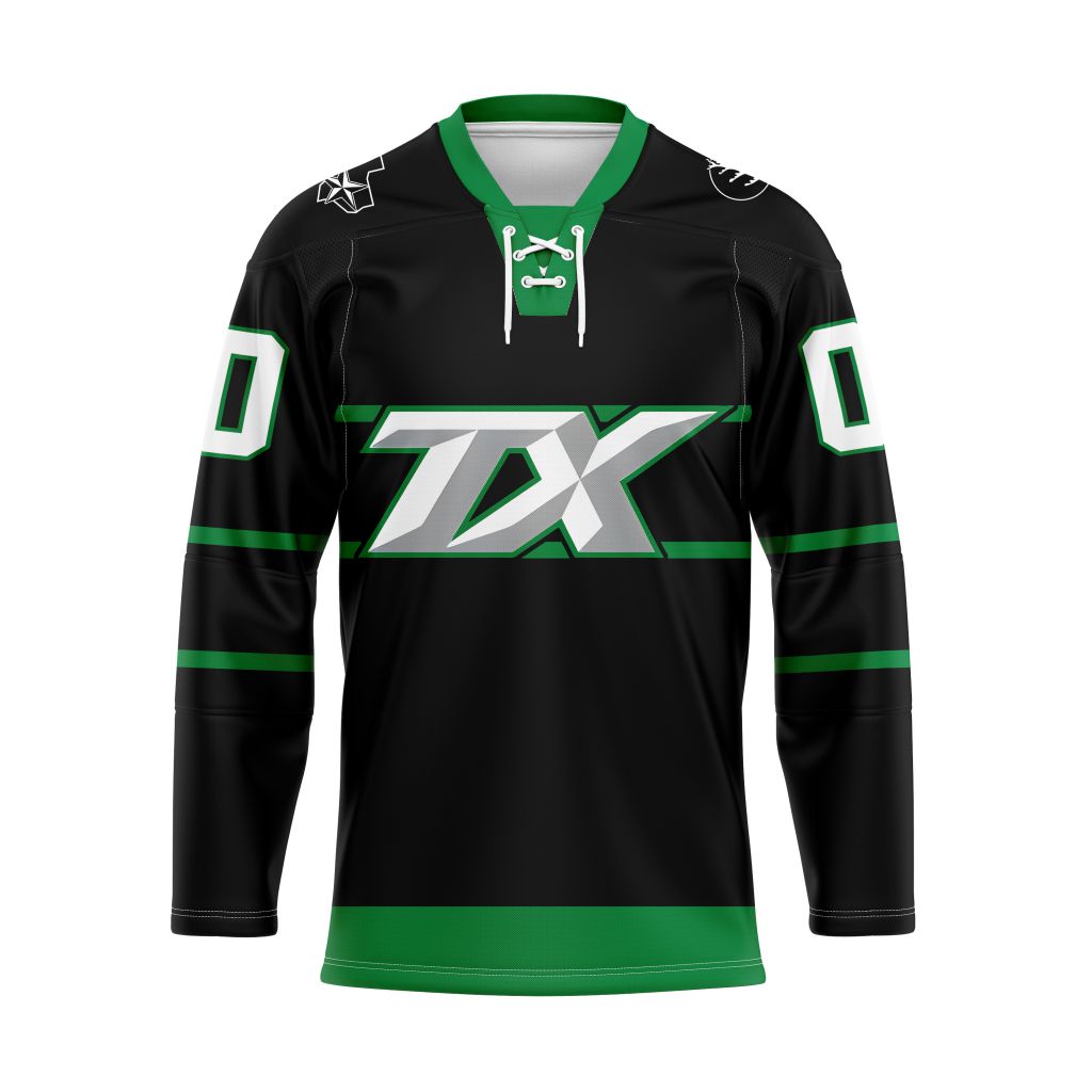 AHL Tucson Roadrunners Personalized 2025/26 Black Lace Hockey Jersey