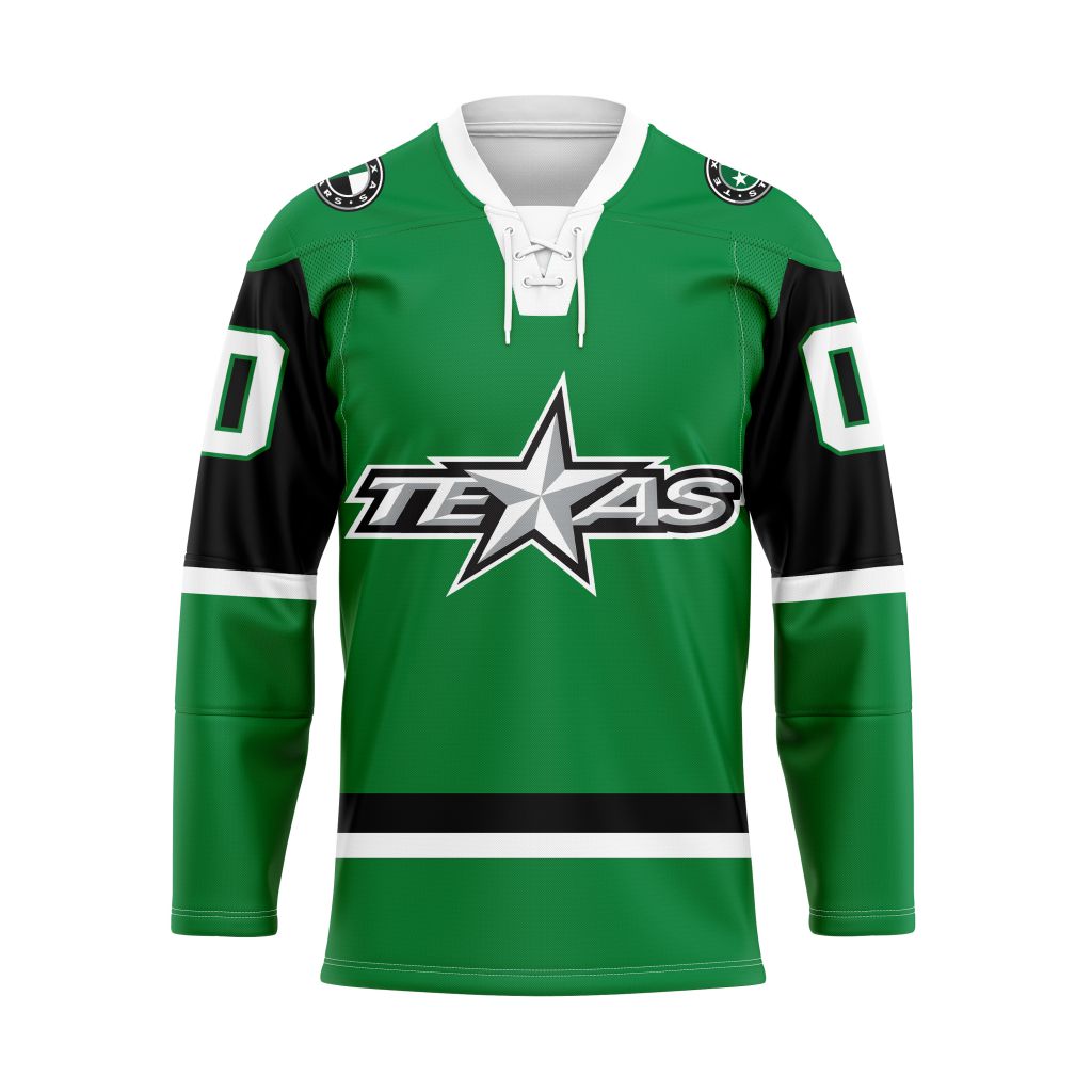 AHL Tucson Roadrunners Personalized 2025/26 Green Lace Hockey Jersey