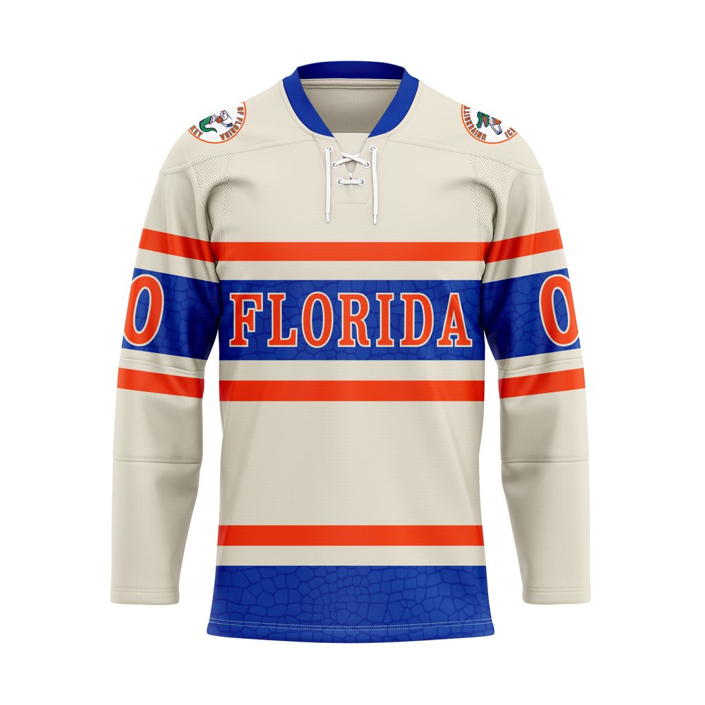 Florida Gators Personalized Savannah Classic Lace Hockey Jersey