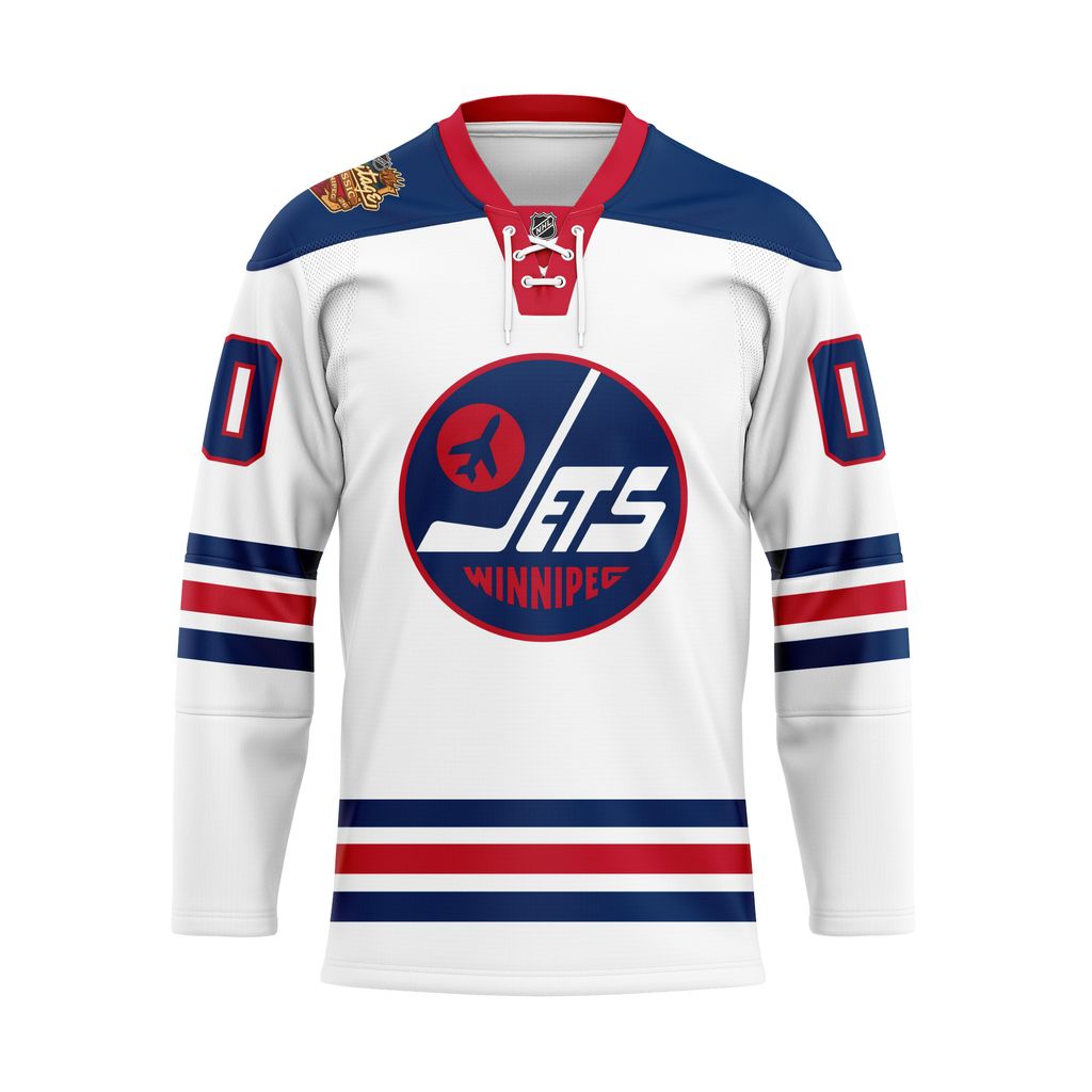 NHL Winnipeg Jets Personalized 2026-27 Heritage Classic Lace-up Hockey Jersey