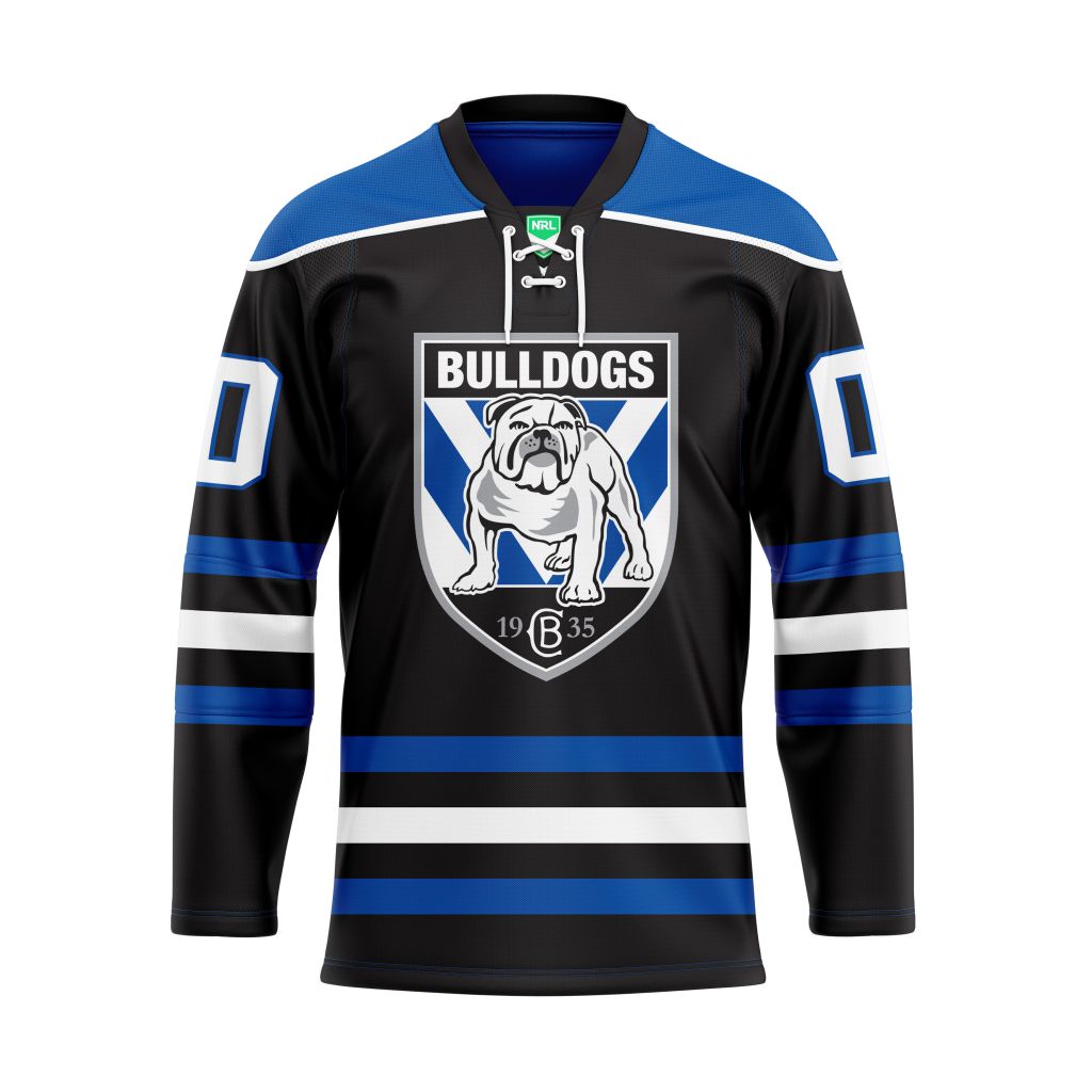 NRL Canterbury-Bankstown Bulldogs  Personalized Hockey Jersey Design ST2501