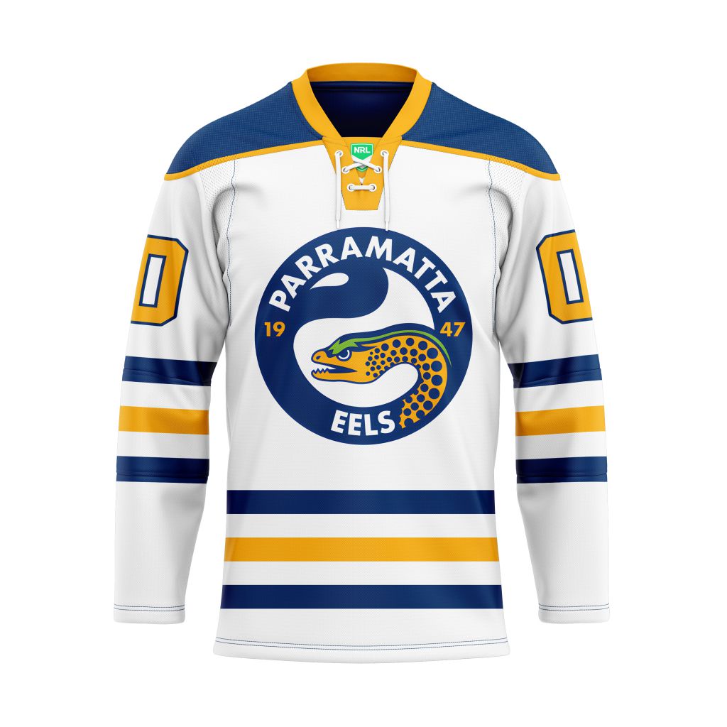 NRL Parramatta Eels  Personalized Hockey Jersey Design ST2501