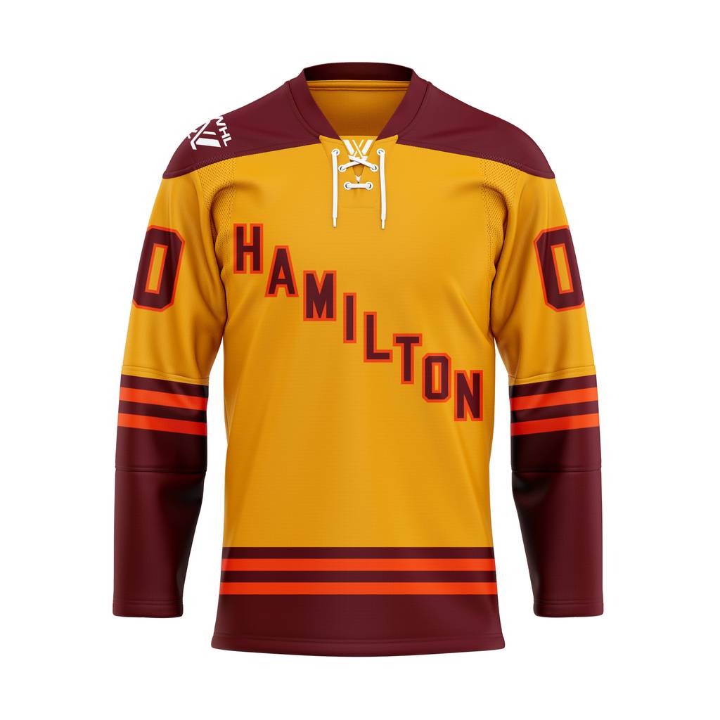 PWHL Hamilton Personalized 2026-27 Home Lace Hockey Jersey