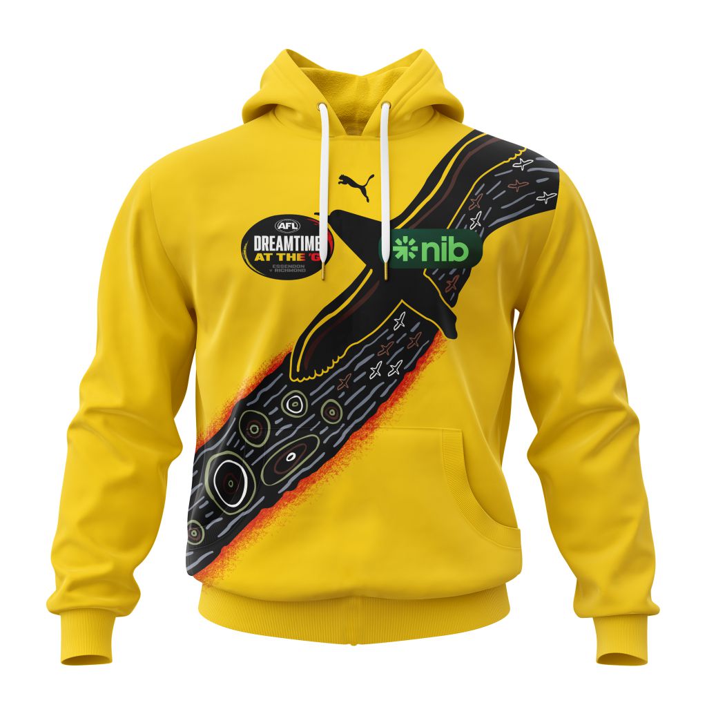  AFL Richmond Tigers Personalized 2025 Indigenous Design
