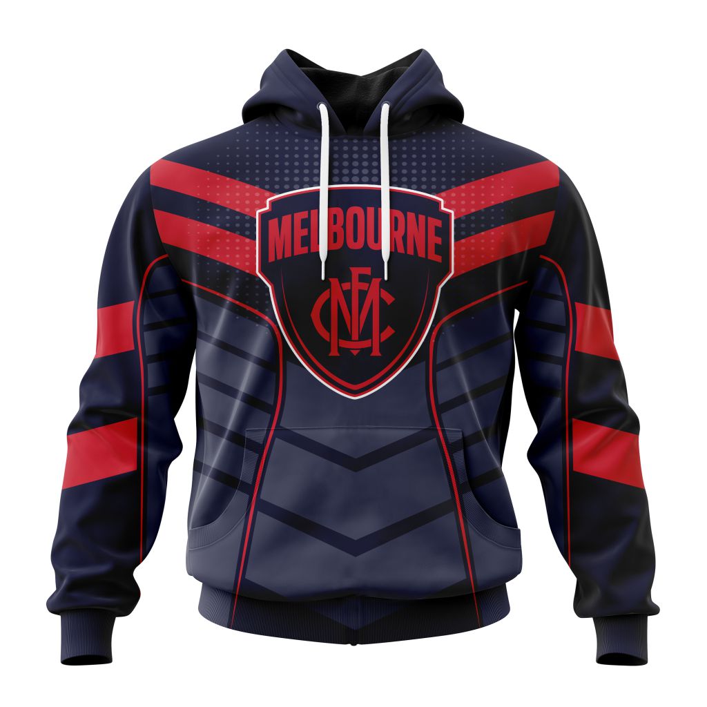 AFL Melbourne Football Club Special Chevron Design ST2501