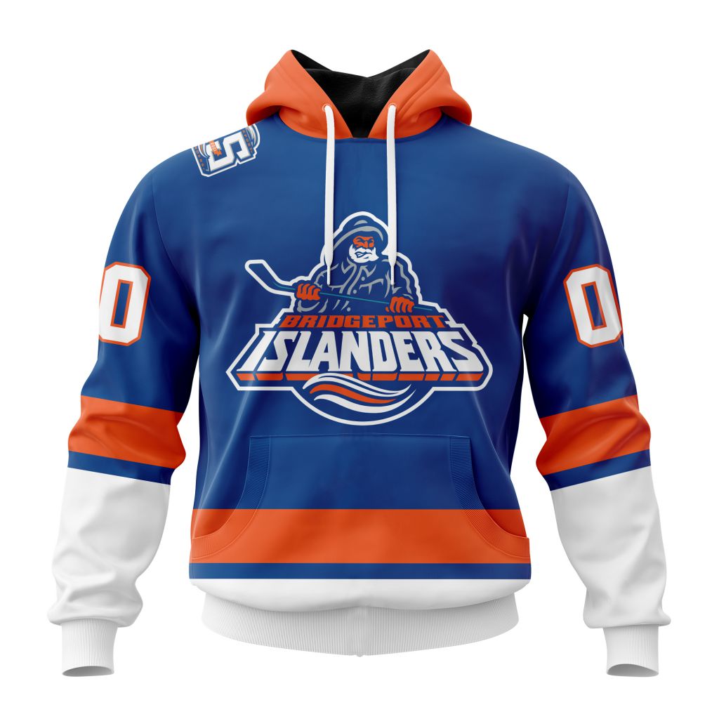 AHL Bridgeport Islanders Personalized 2025/26 Blue Design