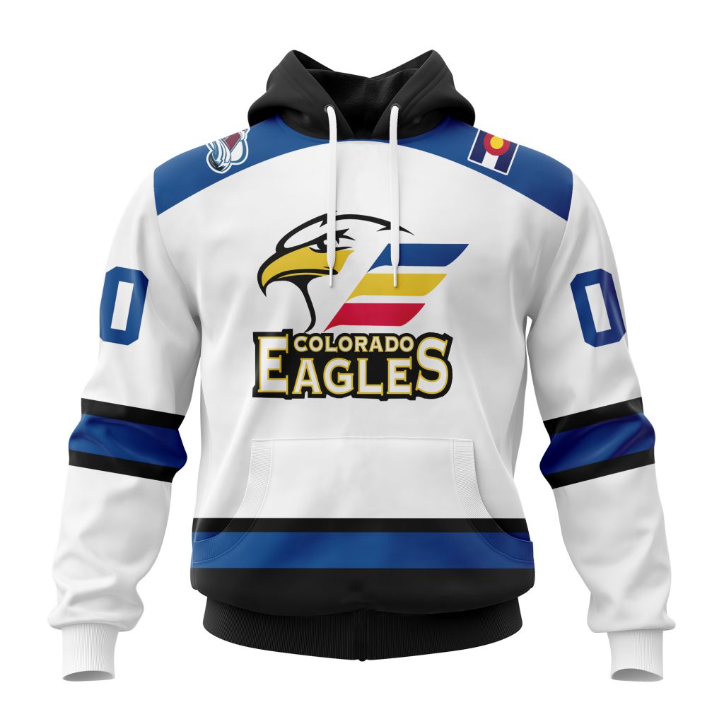 AHL Colorado Eagles Personalized 2025/26 White Design