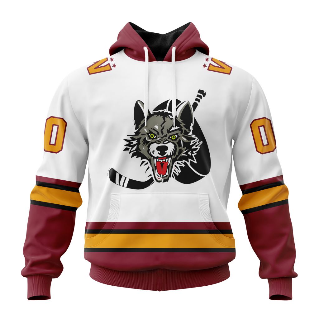 AHL Chicago Wolves Personalized 2025/26 White Design