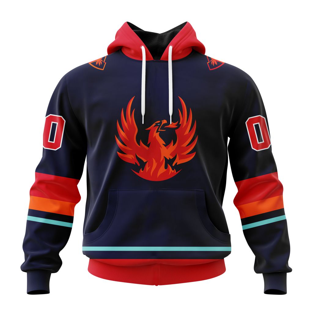 AHL Coachella Valley Firebirds Personalized 2025/26 Navy Design