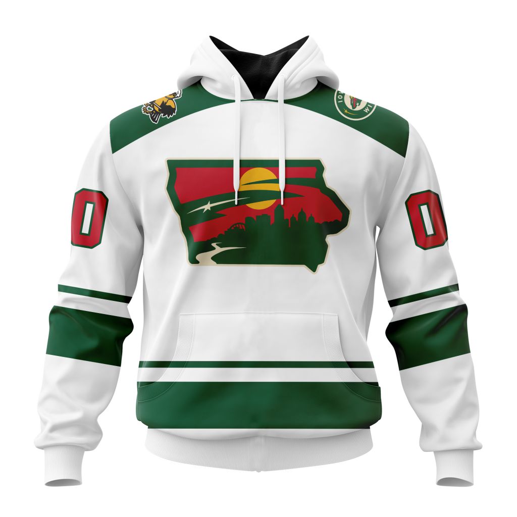 AHL Iowa Wild Personalized 2025/26 White Design