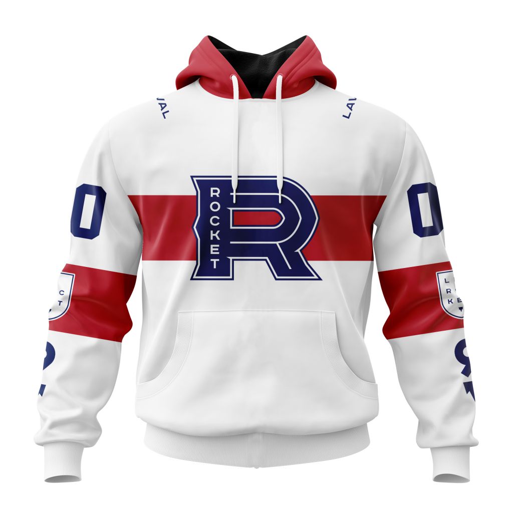 AHL Laval Rocket Personalized 2025/26 White Design