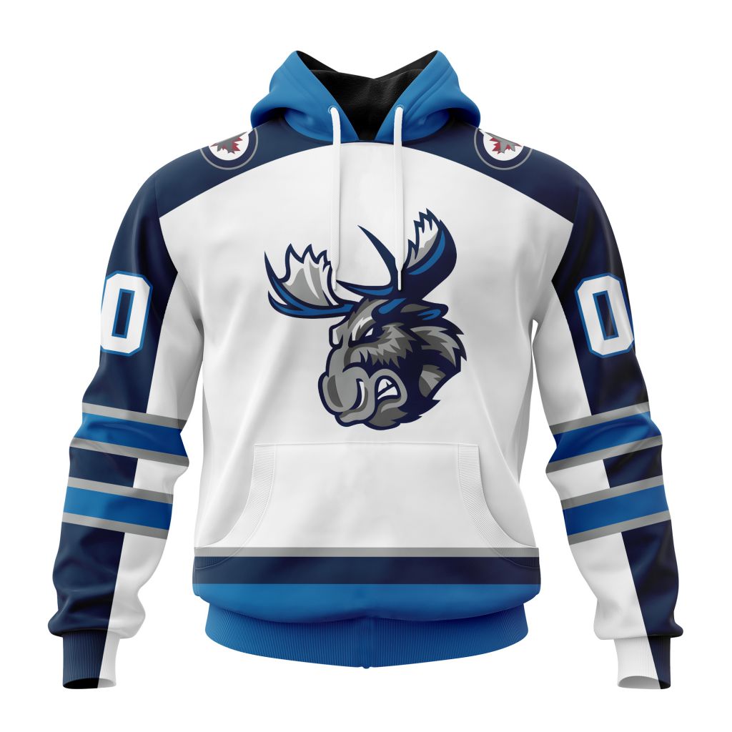 AHL Manitoba Moose Personalized 2025/26 White Design