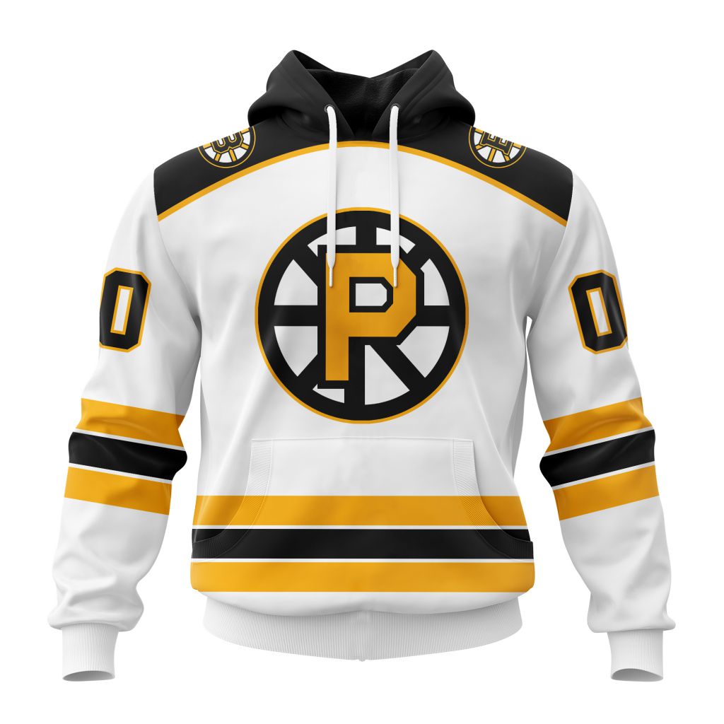 AHL Providence Bruins Personalized 2025/26 White Design