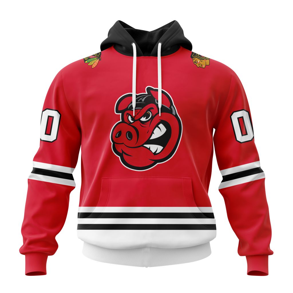 AHL Rockford IceHogs Personalized 2025/26 Red Design