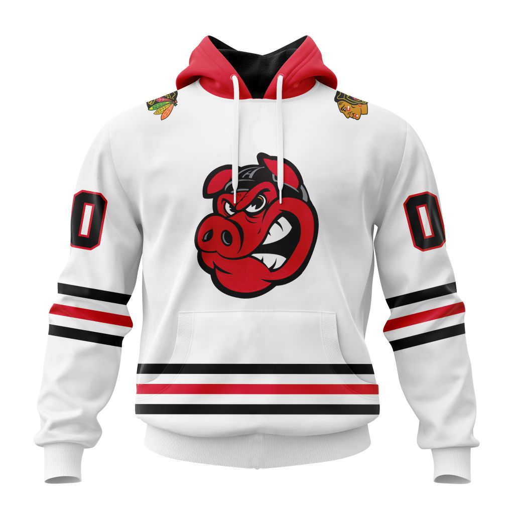 AHL Rockford IceHogs Personalized 2025/26 White Design