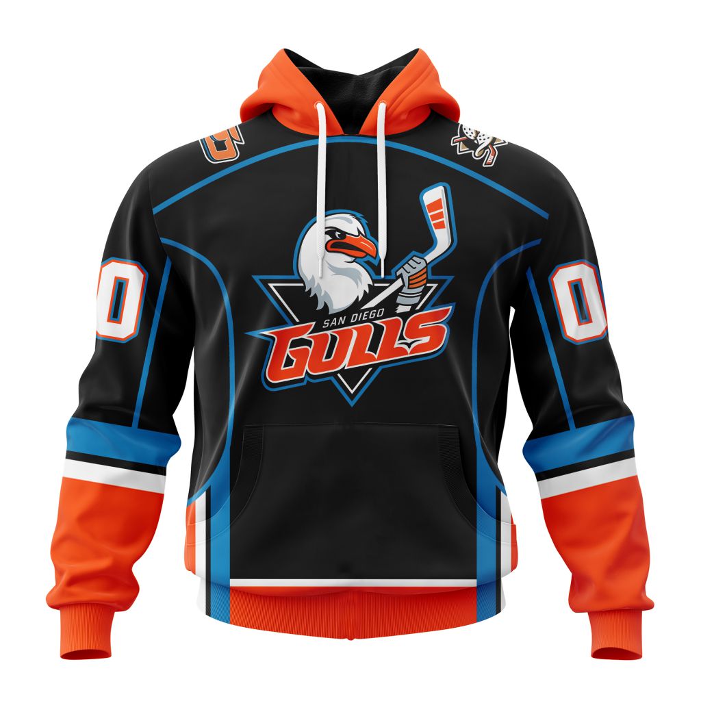 AHL San Diego Gulls Personalized 2025/26 Black Design