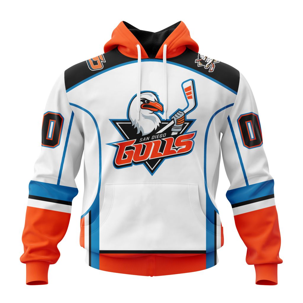 AHL San Diego Gulls Personalized 2025/26 White Design