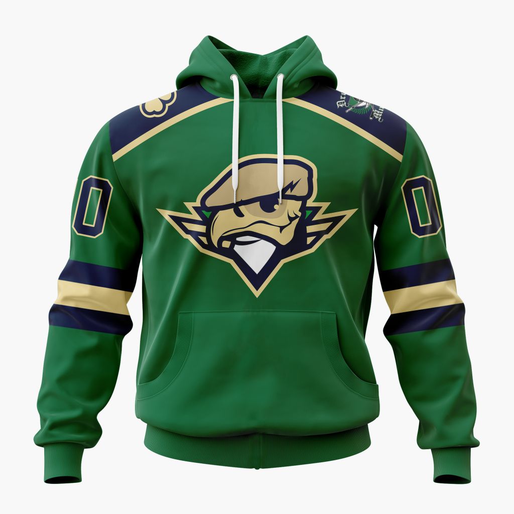 AHL Springfield Thunderbirds Personalized 2025/26 St.Patrick's Day Design