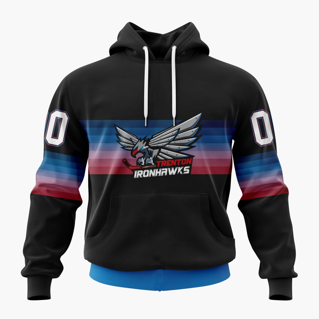 ECHL Trenton Ironhawks  Special Gradient Design ST2601