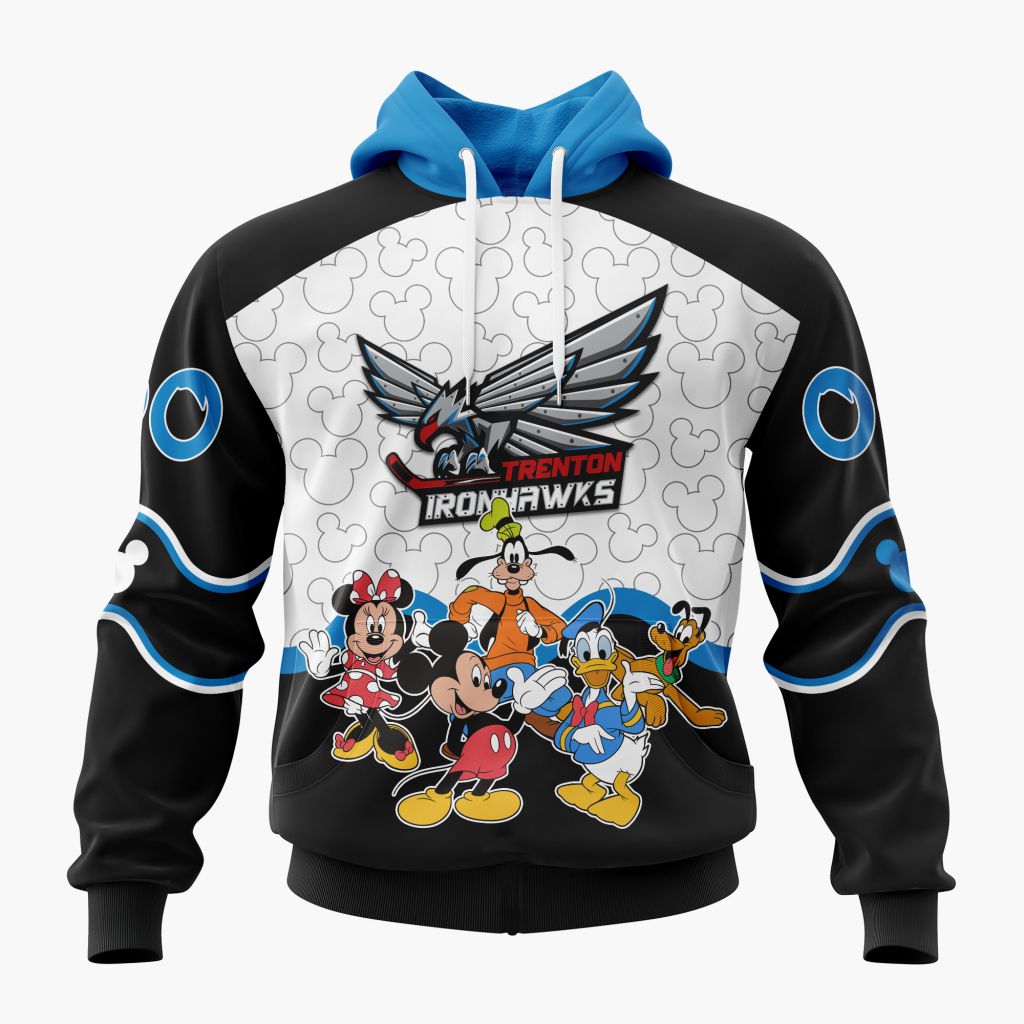 ECHL Trenton Ironhawks  Special Mickey & Friends Design ST2601