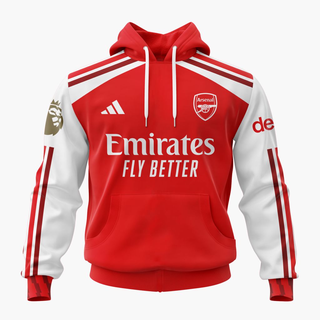 Arsenal Personalized 2026-2027 Home Design