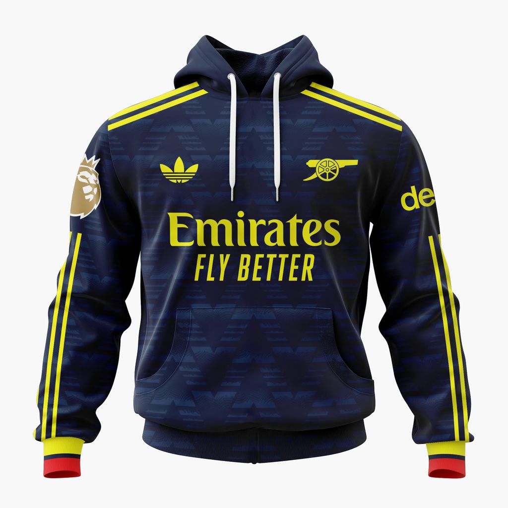 Arsenal Personalized 2026-2027 Premier League Away Design