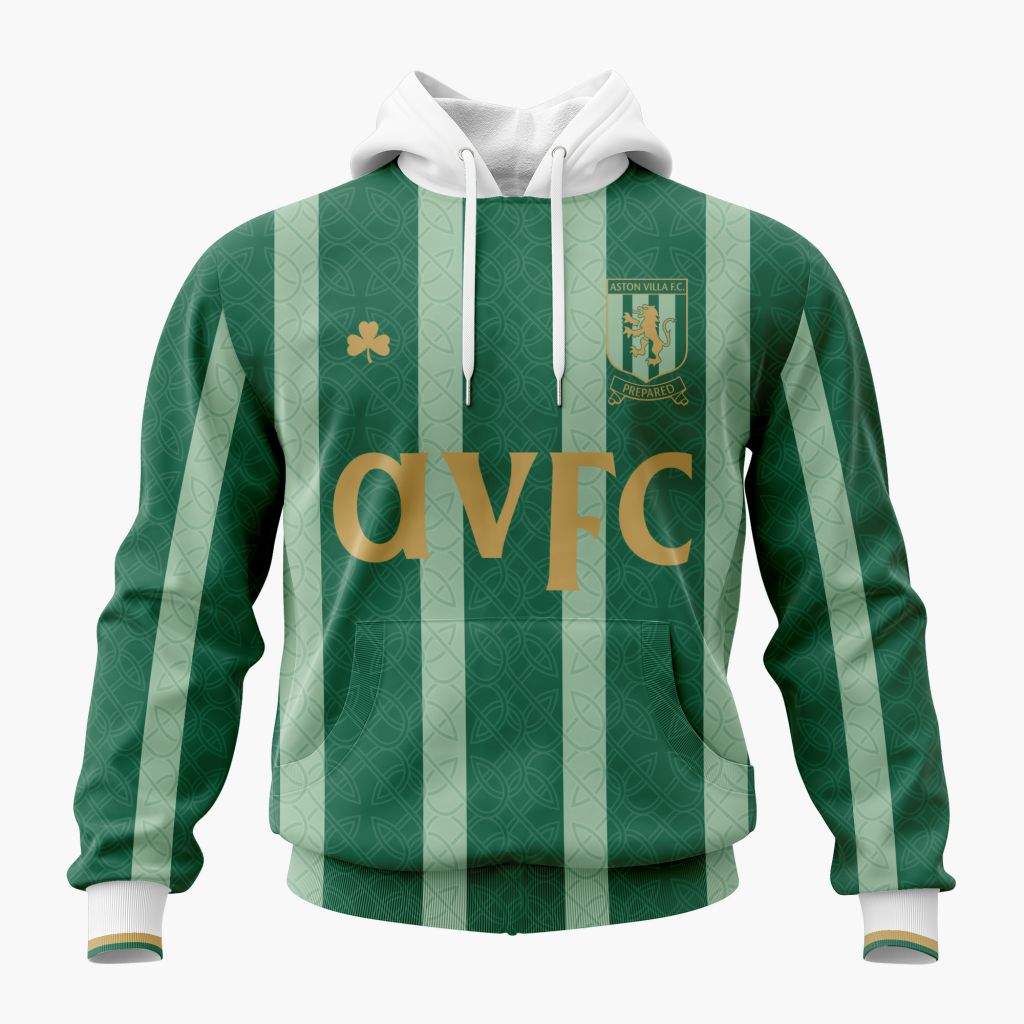 Aston Villa Personalized St. Patrick's Day Design ST2601