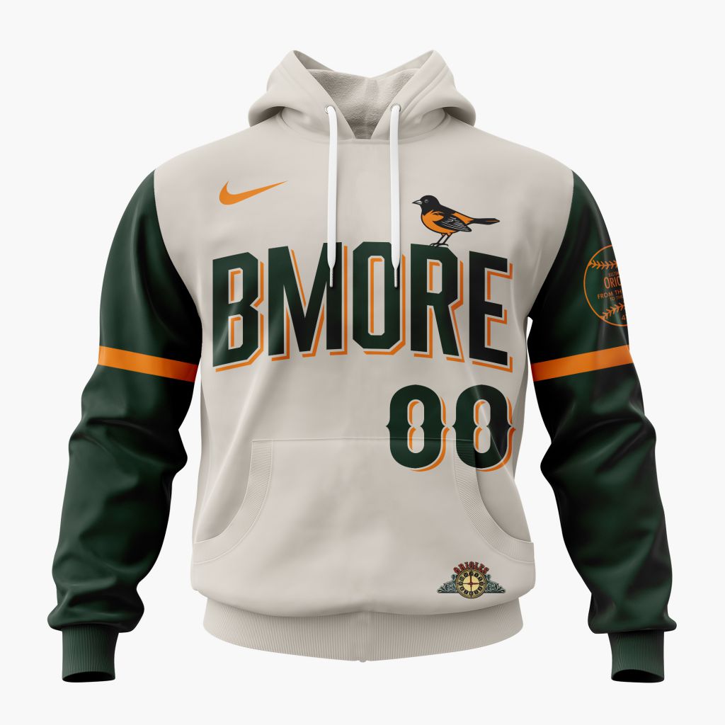 MLB Baltimore Orioles Personalized 2026 City Connect Design