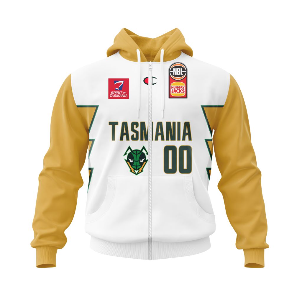 NBL Tasmania JackJumpers Away Kits 2022 Vin Wears