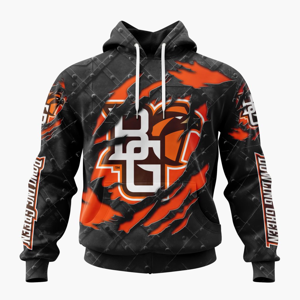 NCAA Bowling Green Falcons Special Black Metal Design ST2601