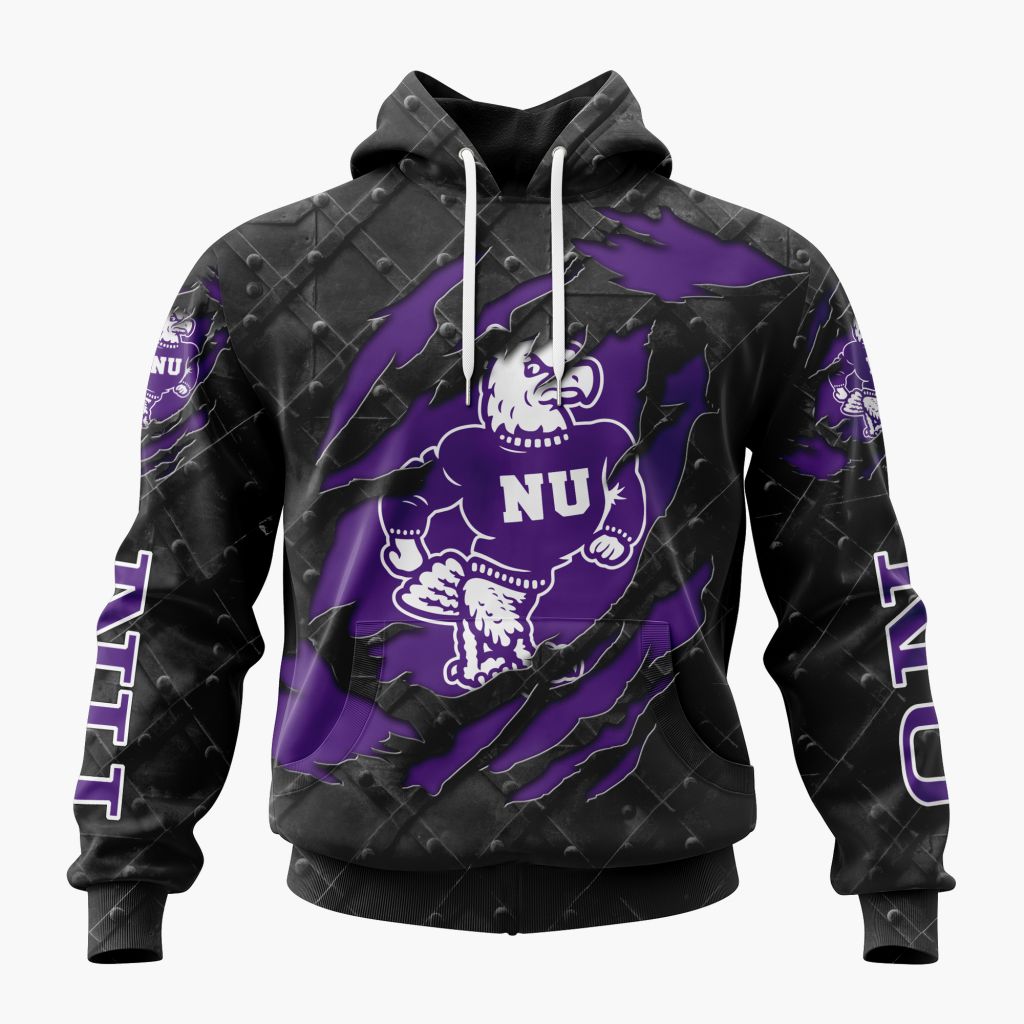 NCAA Niagara Purple Eagles Special Black Metal Design ST2601