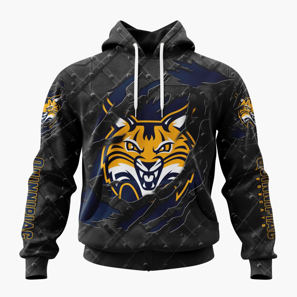 NCAA Quinnipiac Bobcats Special Black Metal Design ST2601
